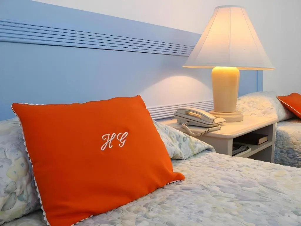 Bed in Hotel Galleria