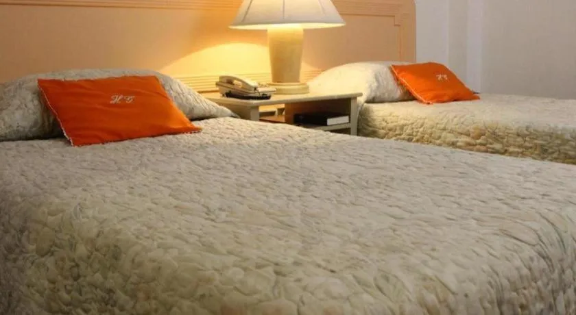 Bed in Hotel Galleria