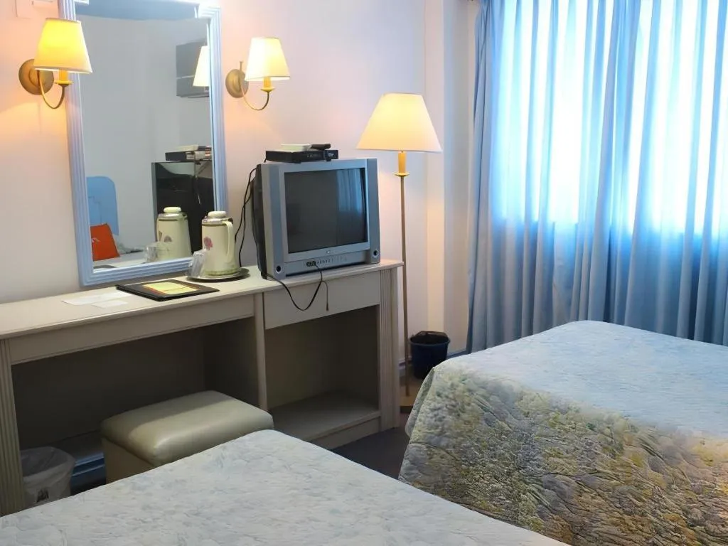 Bed in Hotel Galleria