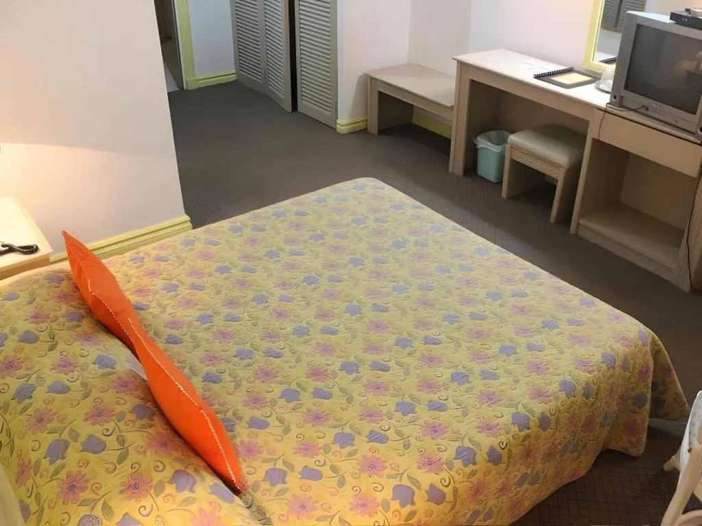 Bed in Hotel Galleria