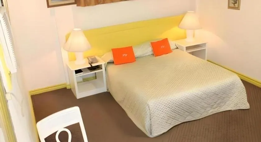 Bed in Hotel Galleria