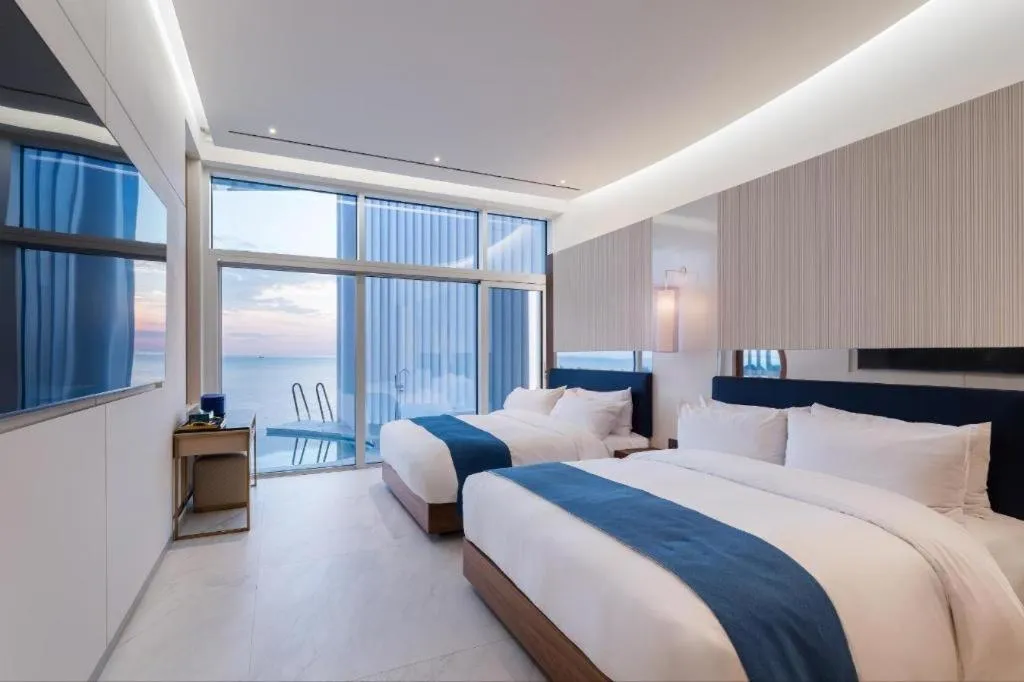 Bed in Sun Cruise Resort and Yacht