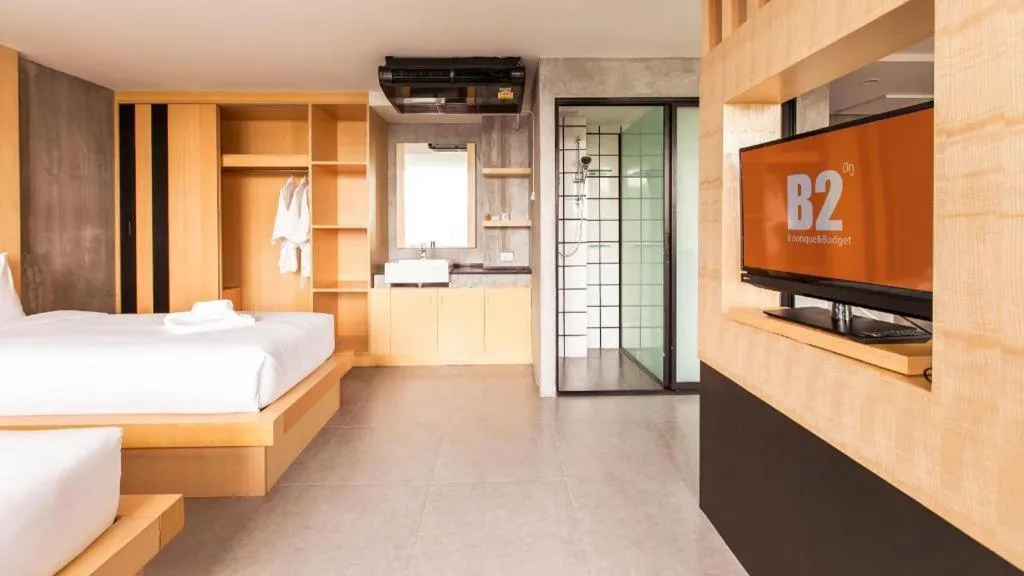 Bed in B2 Phuket Boutique & Budget Hotel