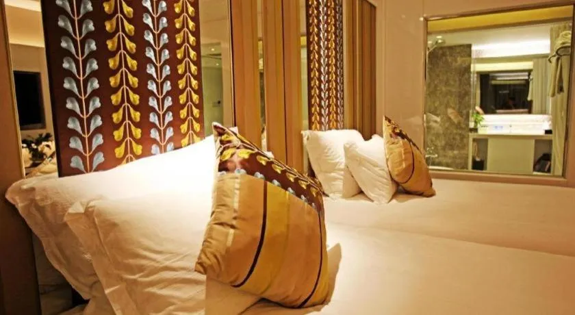 Bed in Wuyang Holiday Hotel Hangzhou