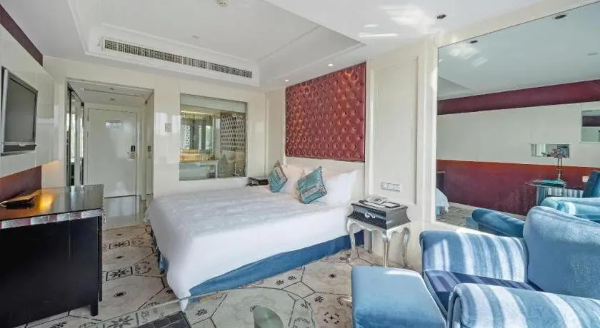 Bed in Wuyang Holiday Hotel Hangzhou