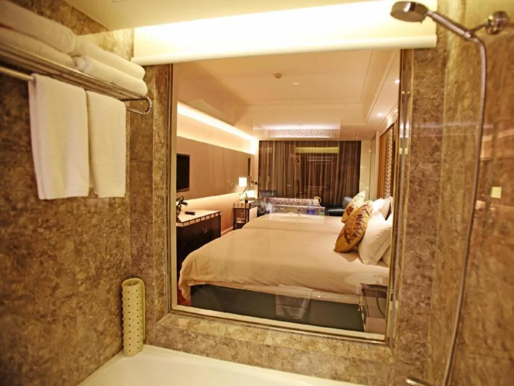 Bed in Wuyang Holiday Hotel Hangzhou