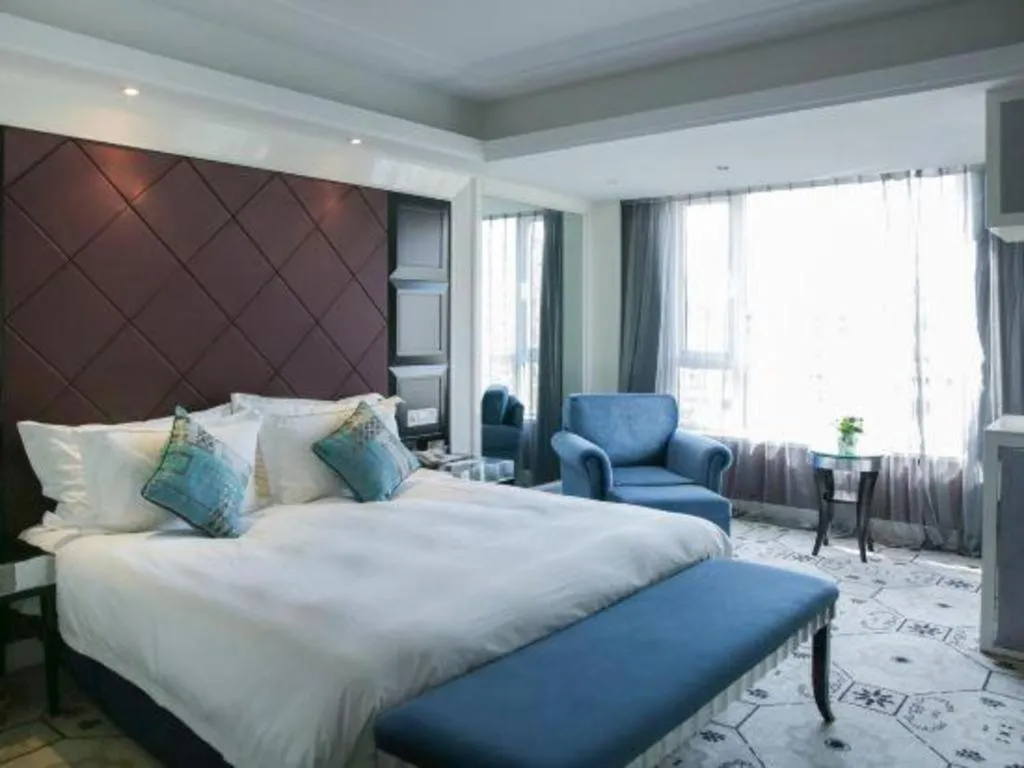 Bed in Wuyang Holiday Hotel Hangzhou