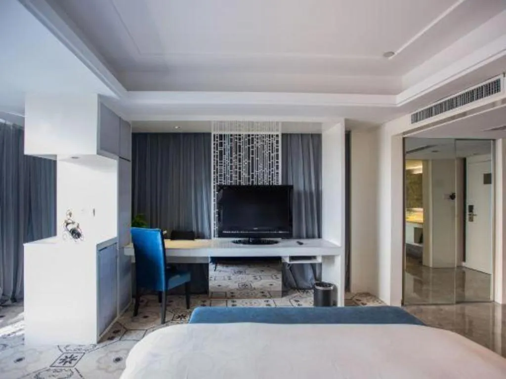 Bed in Wuyang Holiday Hotel Hangzhou