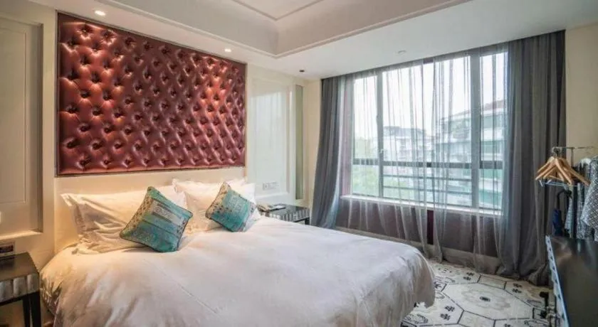 Bed in Wuyang Holiday Hotel Hangzhou
