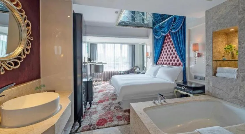 Bed in Wuyang Holiday Hotel Hangzhou