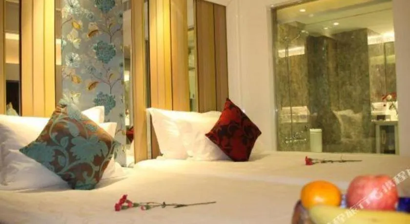 Bed in Wuyang Holiday Hotel Hangzhou