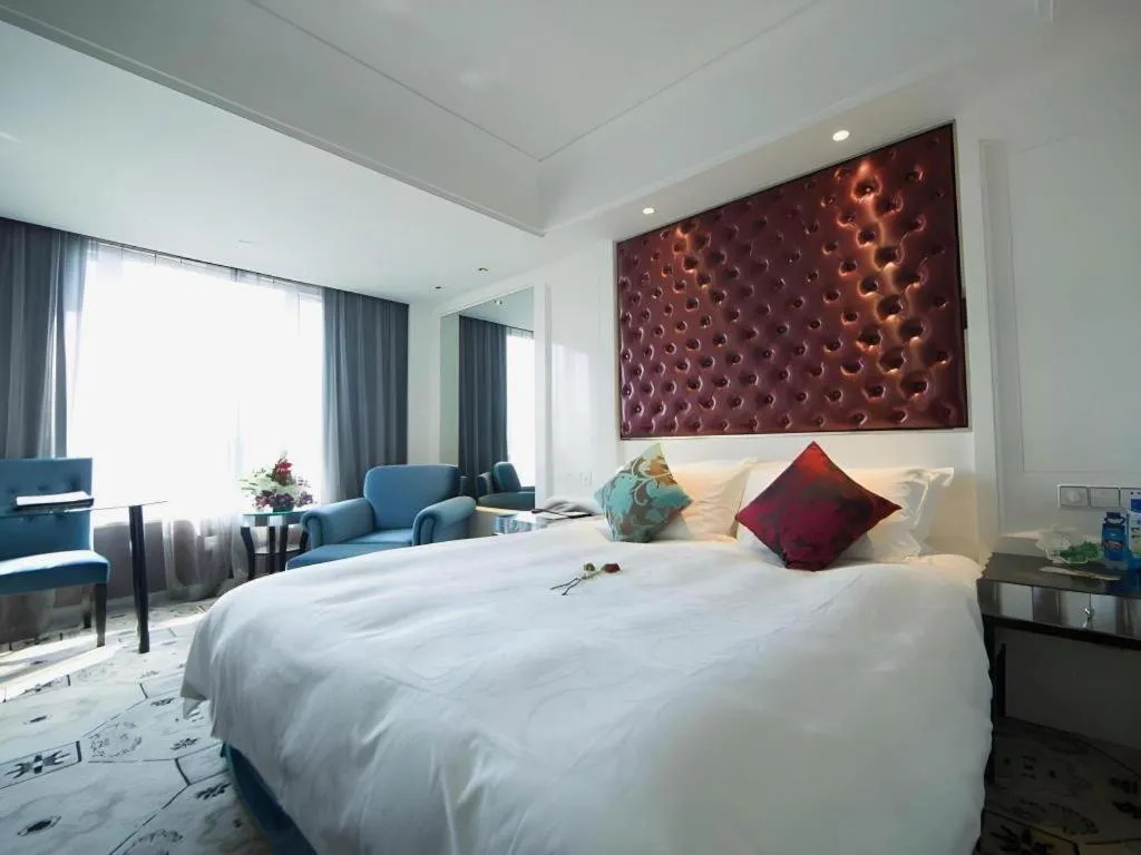 Bed in Wuyang Holiday Hotel Hangzhou