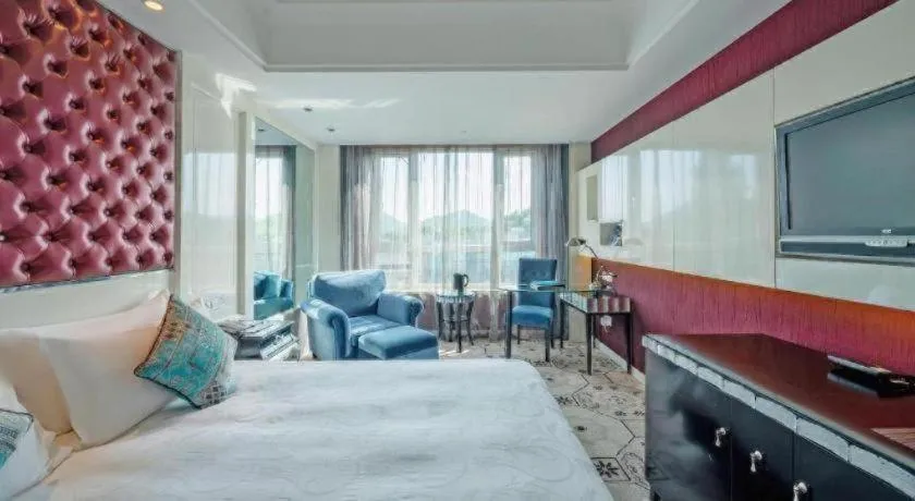 Bed in Wuyang Holiday Hotel Hangzhou