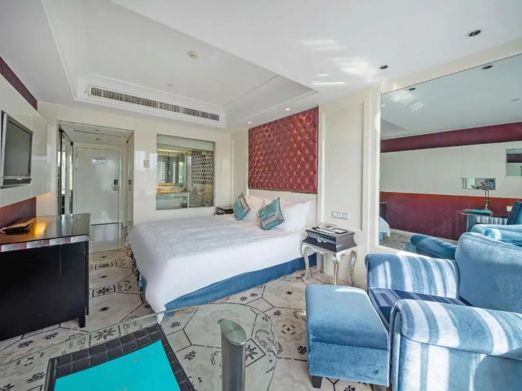 Bed in Wuyang Holiday Hotel Hangzhou