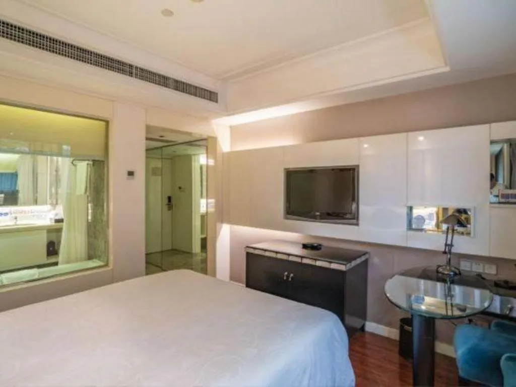 Bed in Wuyang Holiday Hotel Hangzhou