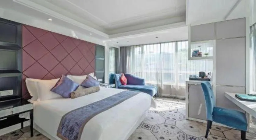 Bed in Wuyang Holiday Hotel Hangzhou