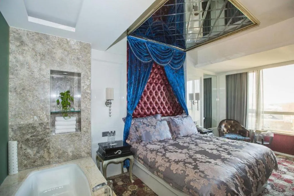 Bed in Wuyang Holiday Hotel Hangzhou