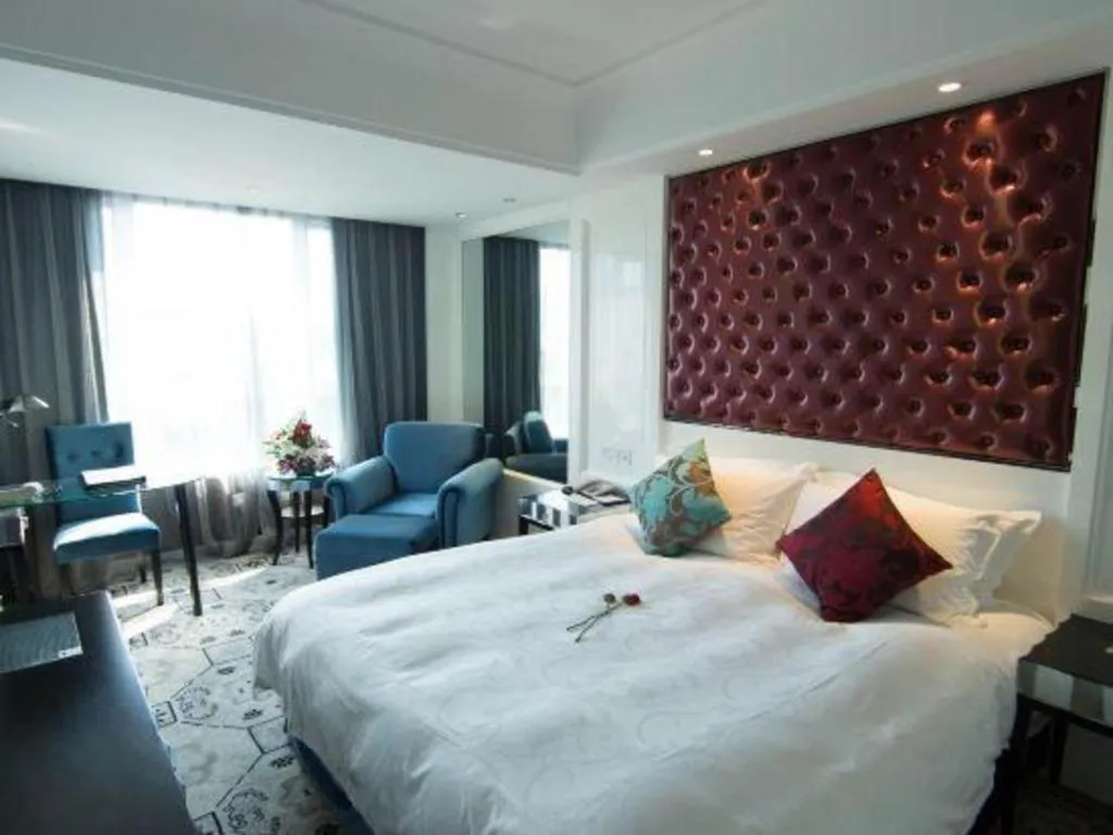 Bed in Wuyang Holiday Hotel Hangzhou