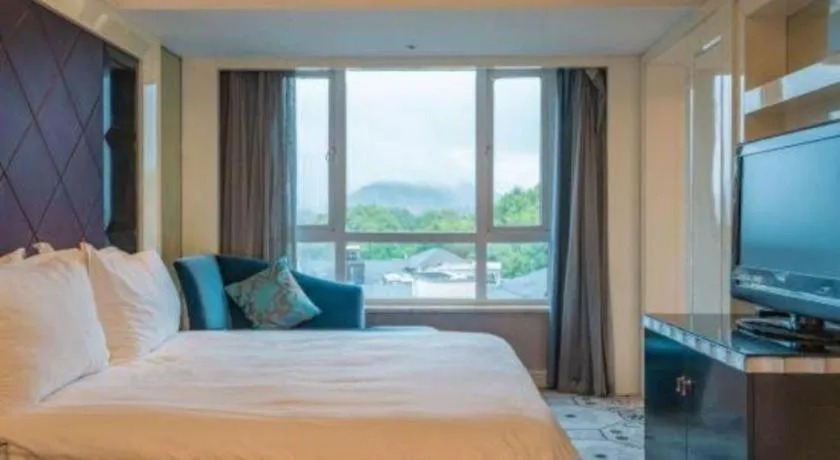 Bed in Wuyang Holiday Hotel Hangzhou