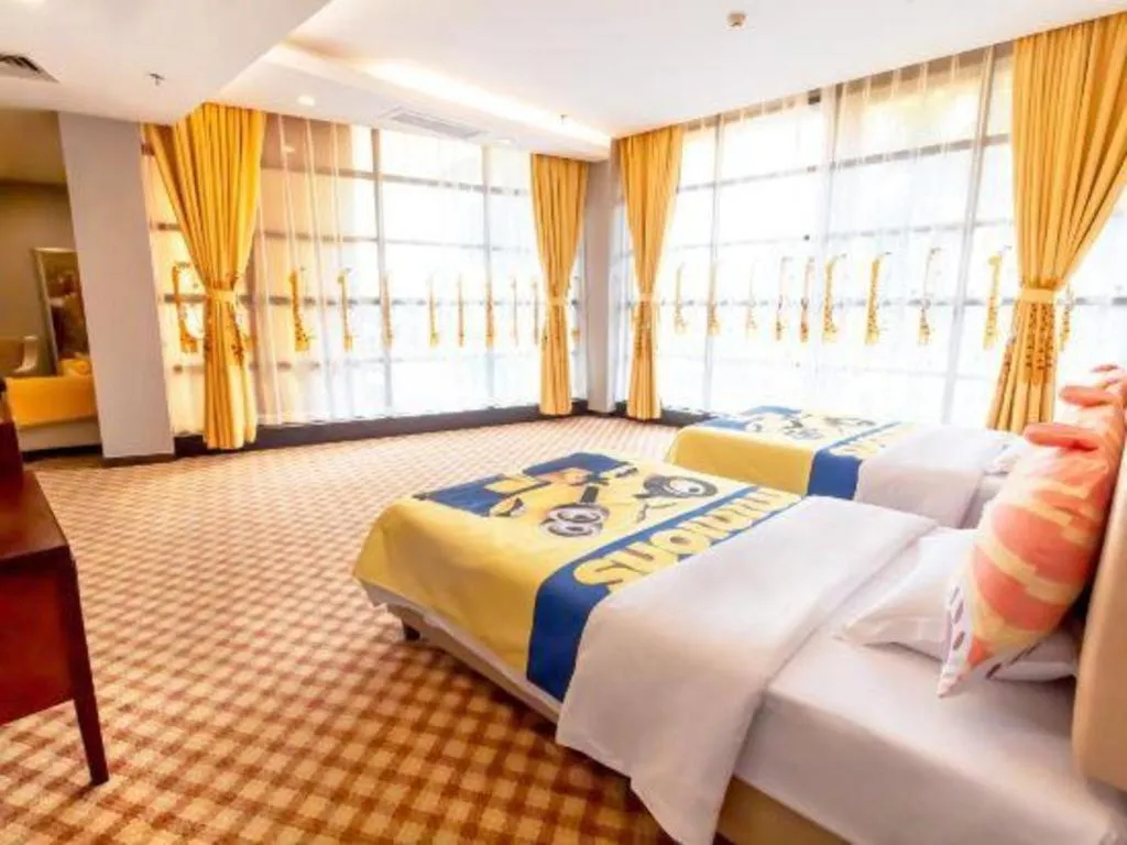 Bed in Nanning Yongjiang Hotel