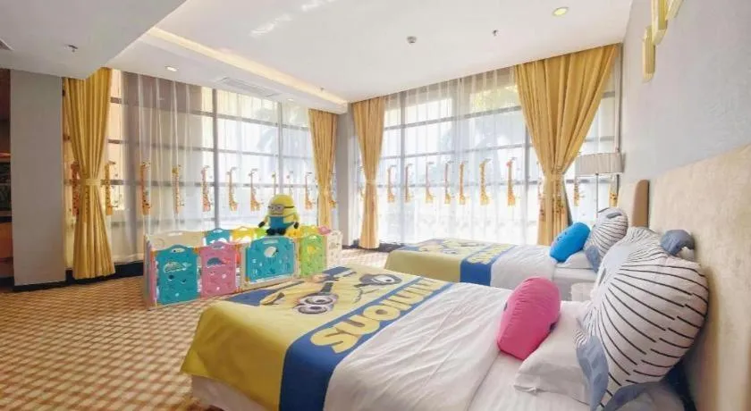 Bed in Nanning Yongjiang Hotel