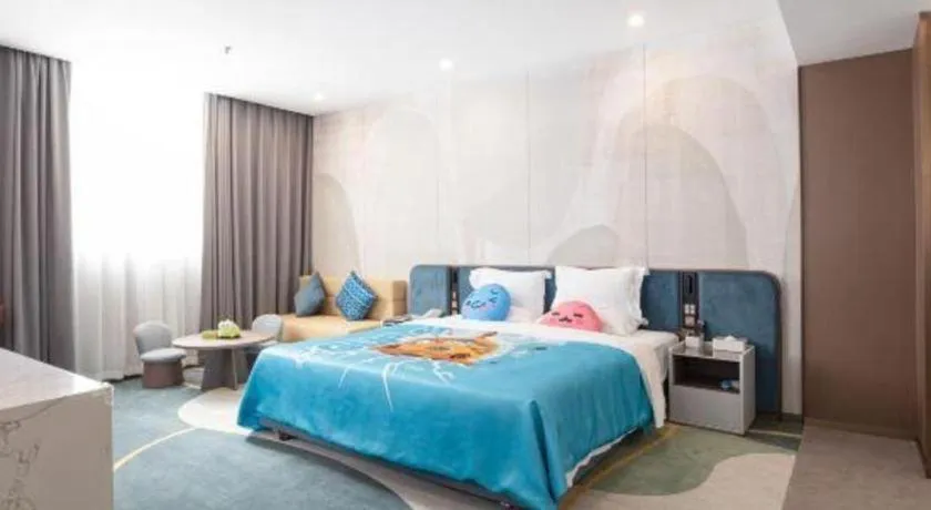 Bed in Nanning Yongjiang Hotel