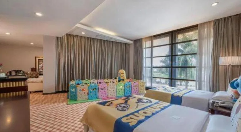 Bed in Nanning Yongjiang Hotel