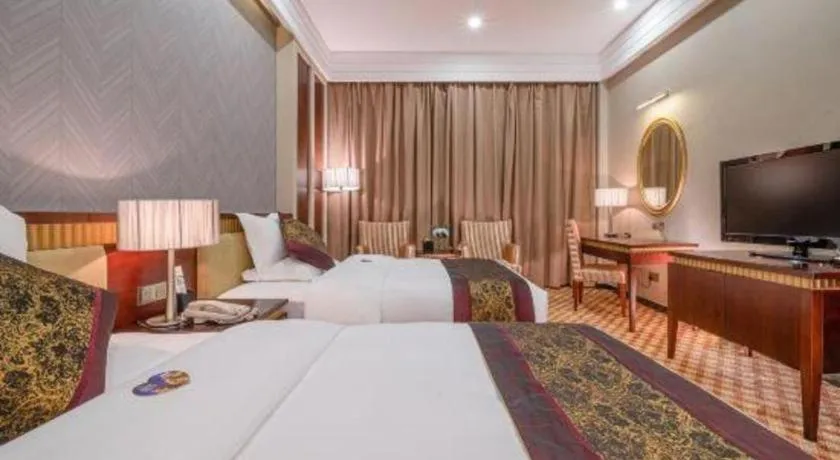 Bed in Nanning Yongjiang Hotel