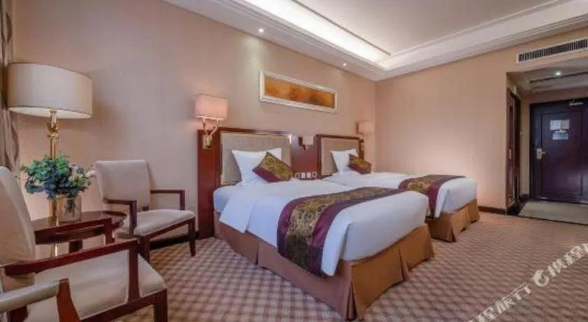 Bed in Nanning Yongjiang Hotel