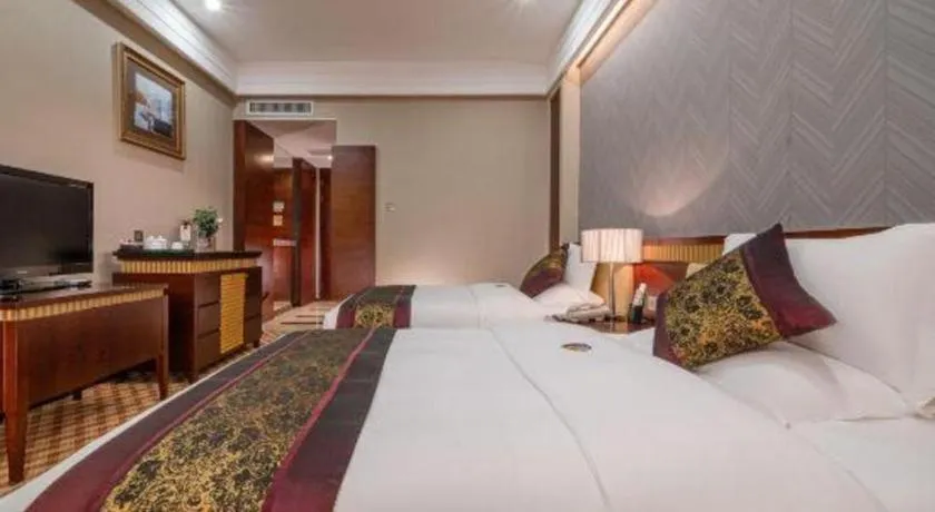 Bed in Nanning Yongjiang Hotel