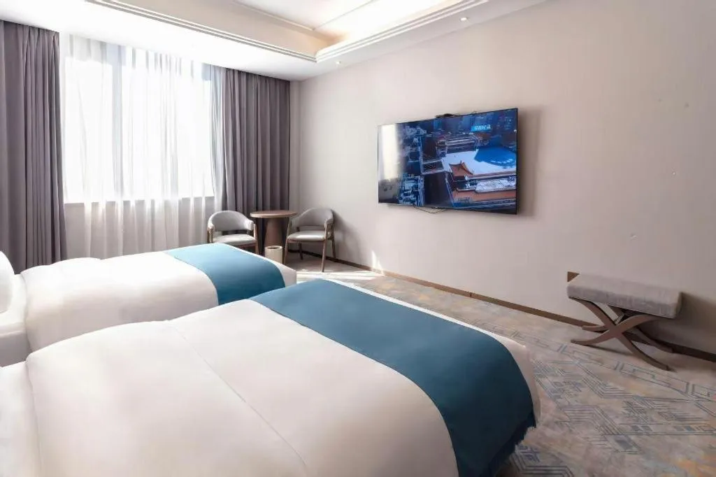 Bed in Nanning Yongjiang Hotel