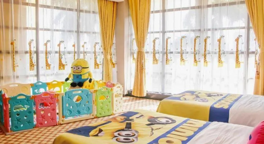 Bed in Nanning Yongjiang Hotel