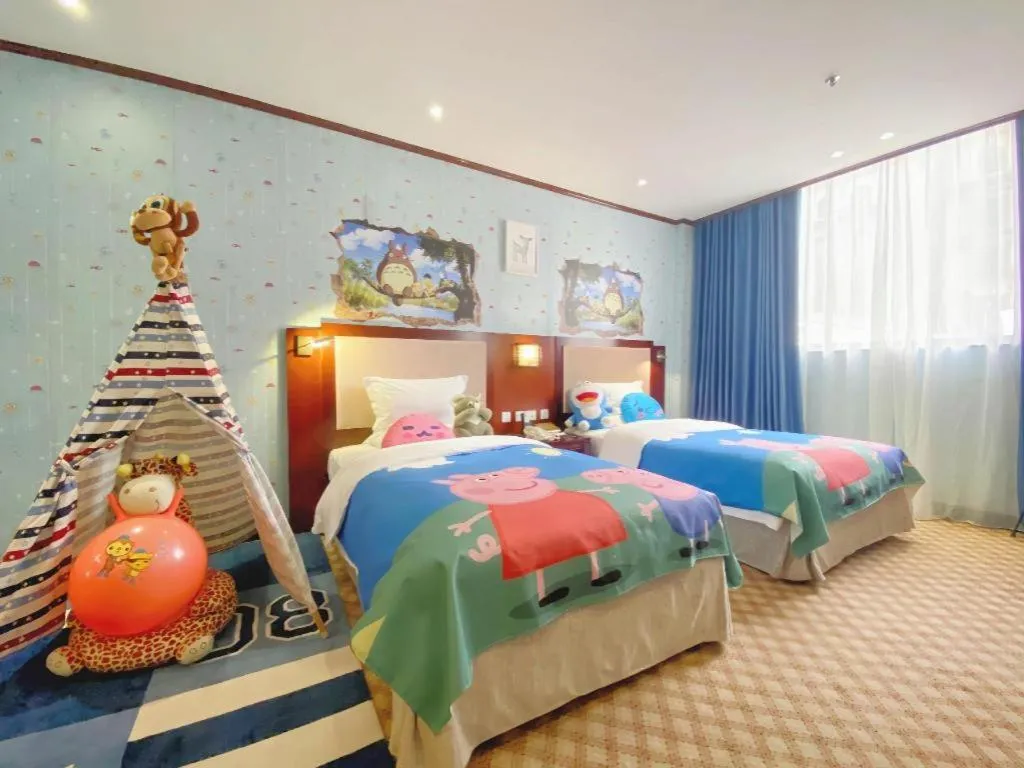 Bed in Nanning Yongjiang Hotel