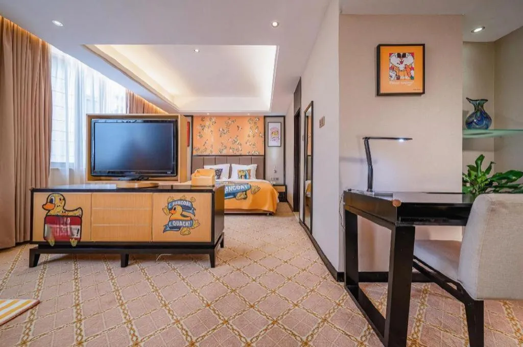 Bed in Nanning Yongjiang Hotel