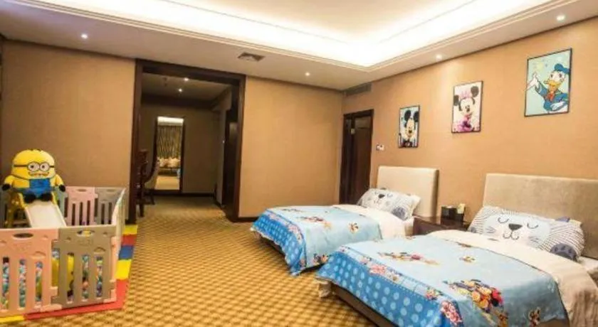 Bed in Nanning Yongjiang Hotel