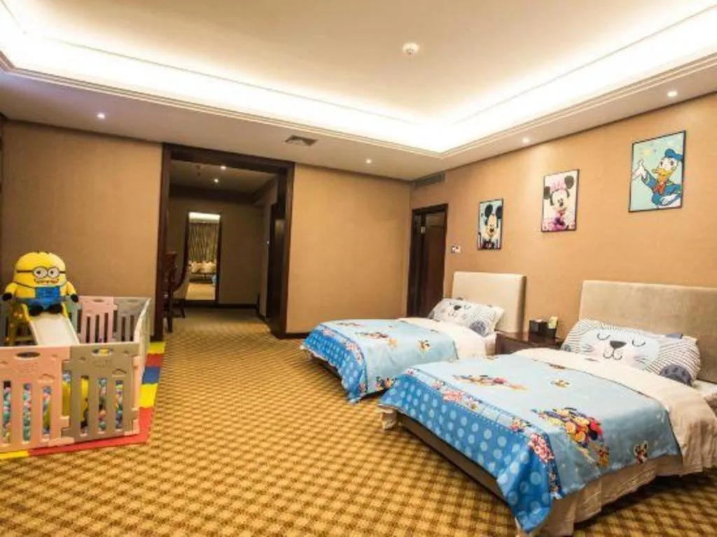Bed in Nanning Yongjiang Hotel