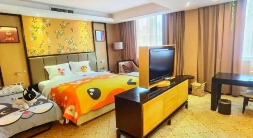Bed in Nanning Yongjiang Hotel