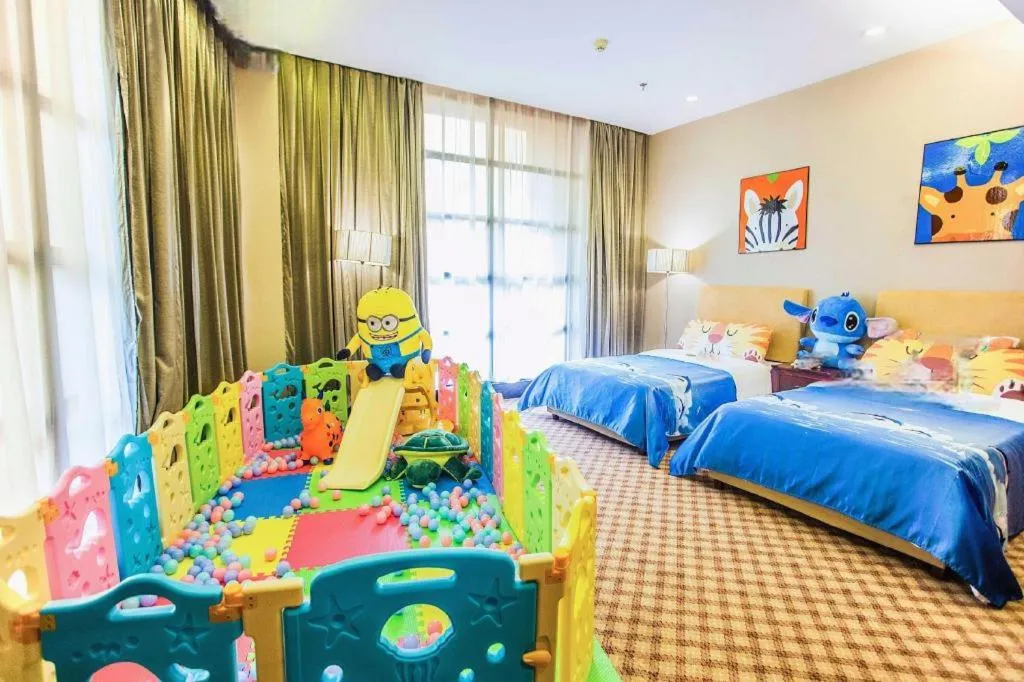 Bed in Nanning Yongjiang Hotel