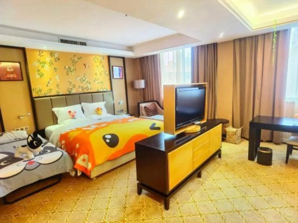 Bed in Nanning Yongjiang Hotel