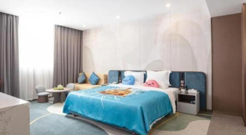 Bed in Nanning Yongjiang Hotel