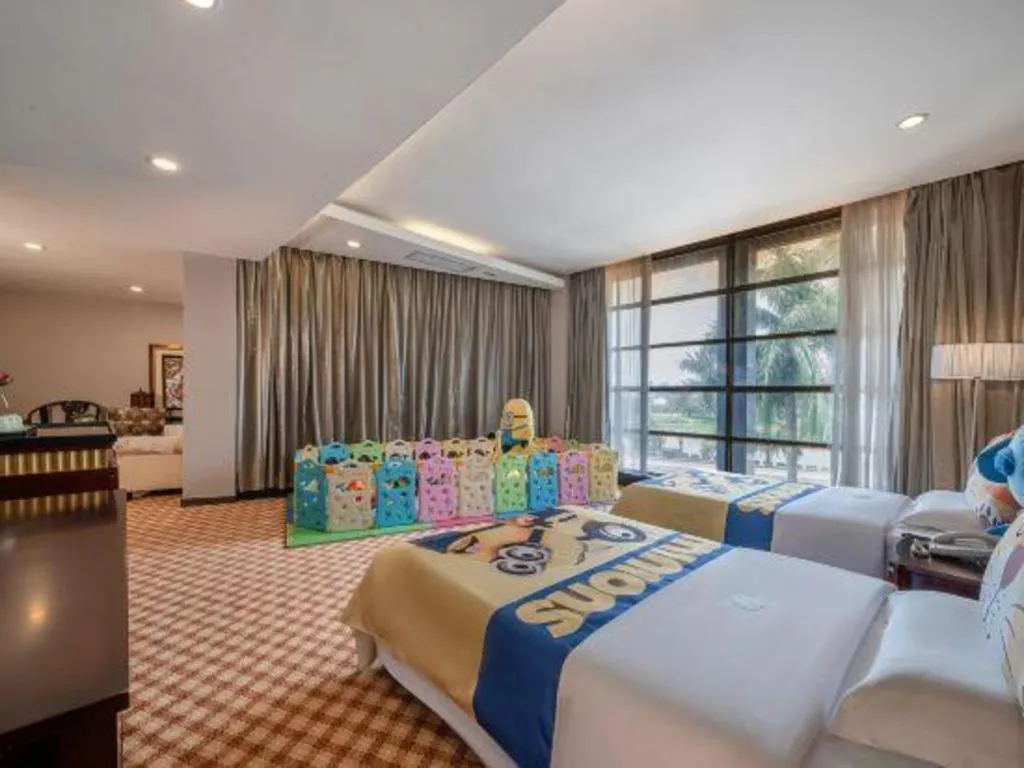 Bed in Nanning Yongjiang Hotel