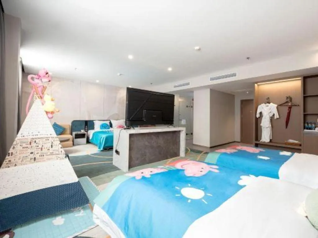 Bed in Nanning Yongjiang Hotel