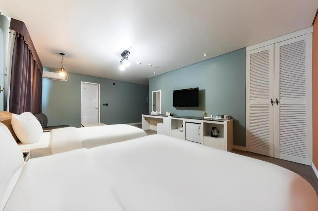 Bed in BENIKEA Technovalley Hotel