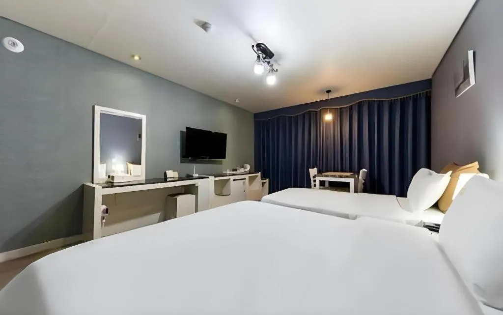 Bed in BENIKEA Technovalley Hotel