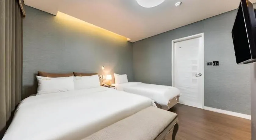 Bed in BENIKEA Technovalley Hotel