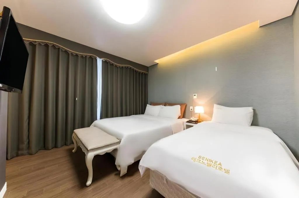 Bed in BENIKEA Technovalley Hotel