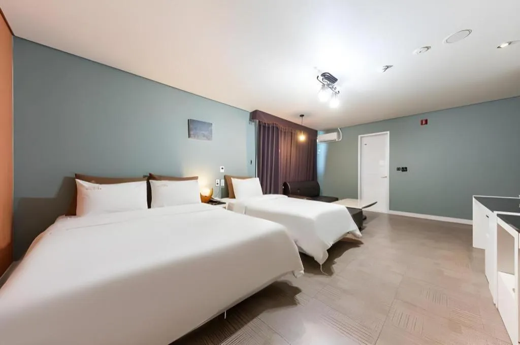 Bed in BENIKEA Technovalley Hotel