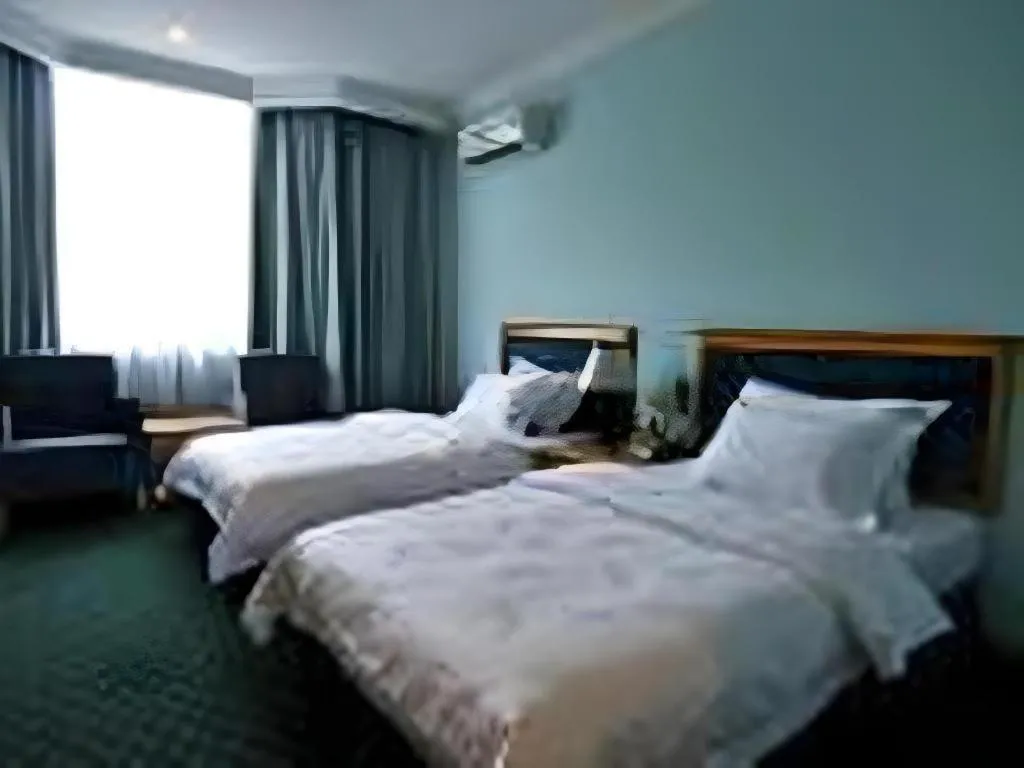 Bed in Traders Inn Brunei