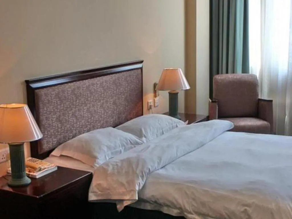 Bed in Traders Inn Brunei