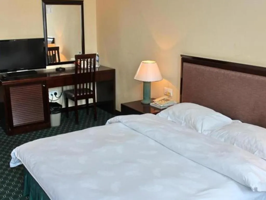 Bed in Traders Inn Brunei